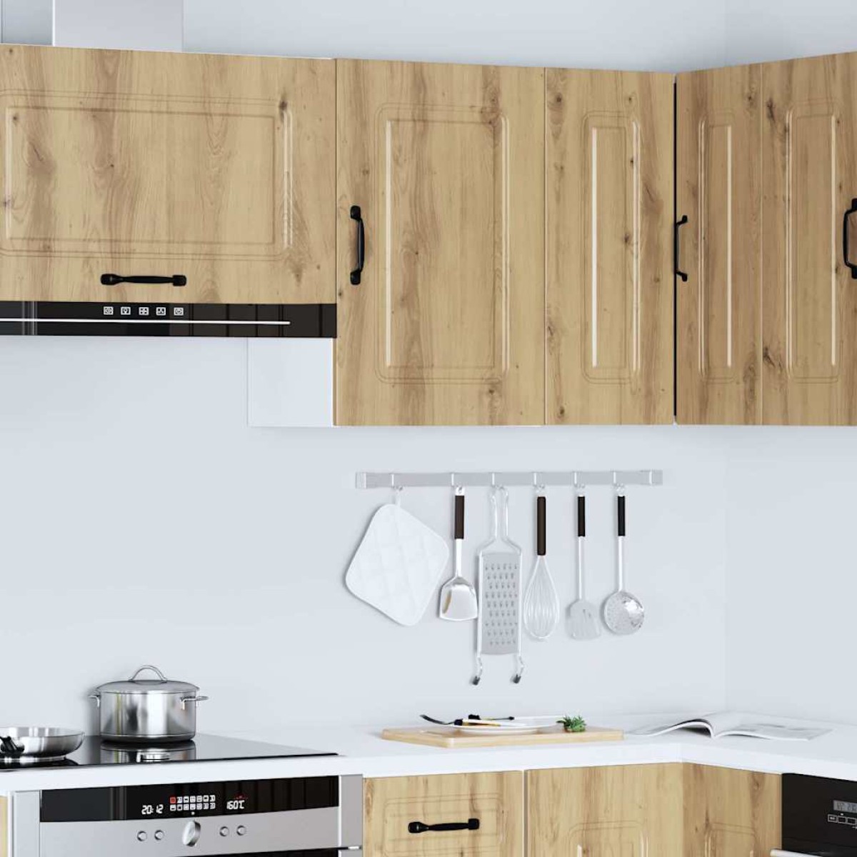 vidaXL ντουλάπι τοίχου κουζίνας "Kalmar" Artisan Oak Engineered Wood