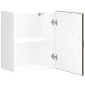 vidaXL Ντουλάπια Κουζίνας Τοίχου 2 τεμ. Kalmar Καφέ Δρυς από Τεχνητό Ξύλο