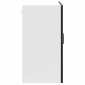 vidaXL ντουλάπι τοίχου κουζίνας "Kalmar" Μαύρο κατασκευασμένο ξύλο