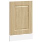 vidaXL Πίνακας πλυντηρίου πιάτων Kalmar Sonoma Δρυς 45x1,5x57 εκ.