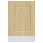 vidaXL Πίνακας πλυντηρίου πιάτων Kalmar Sonoma Δρυς 45x1,5x57 εκ.