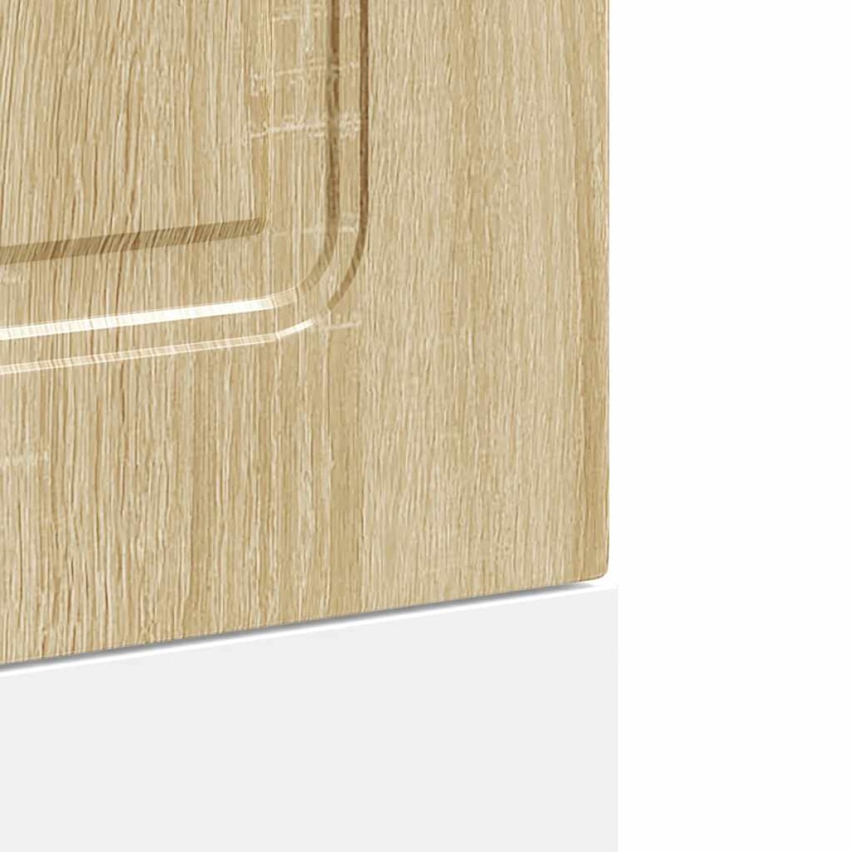 vidaXL Πίνακας πλυντηρίου πιάτων Kalmar Sonoma Δρυς 45x1,5x57 εκ.
