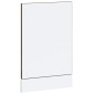 vidaXL Πίνακας πλυντηρίου πιάτων Kalmar 45x1,5x57 εκ. Καπνιστή βελανιδιά