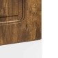 vidaXL Πίνακας πλυντηρίου πιάτων Kalmar 45x1,5x57 εκ. Καπνιστή βελανιδιά