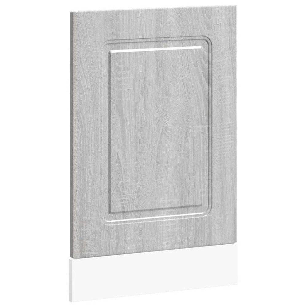 vidaXL Πίνακας πλυντηρίου πιάτων Kalmar Γκρι Sonoma 45x1,5x57 εκ.