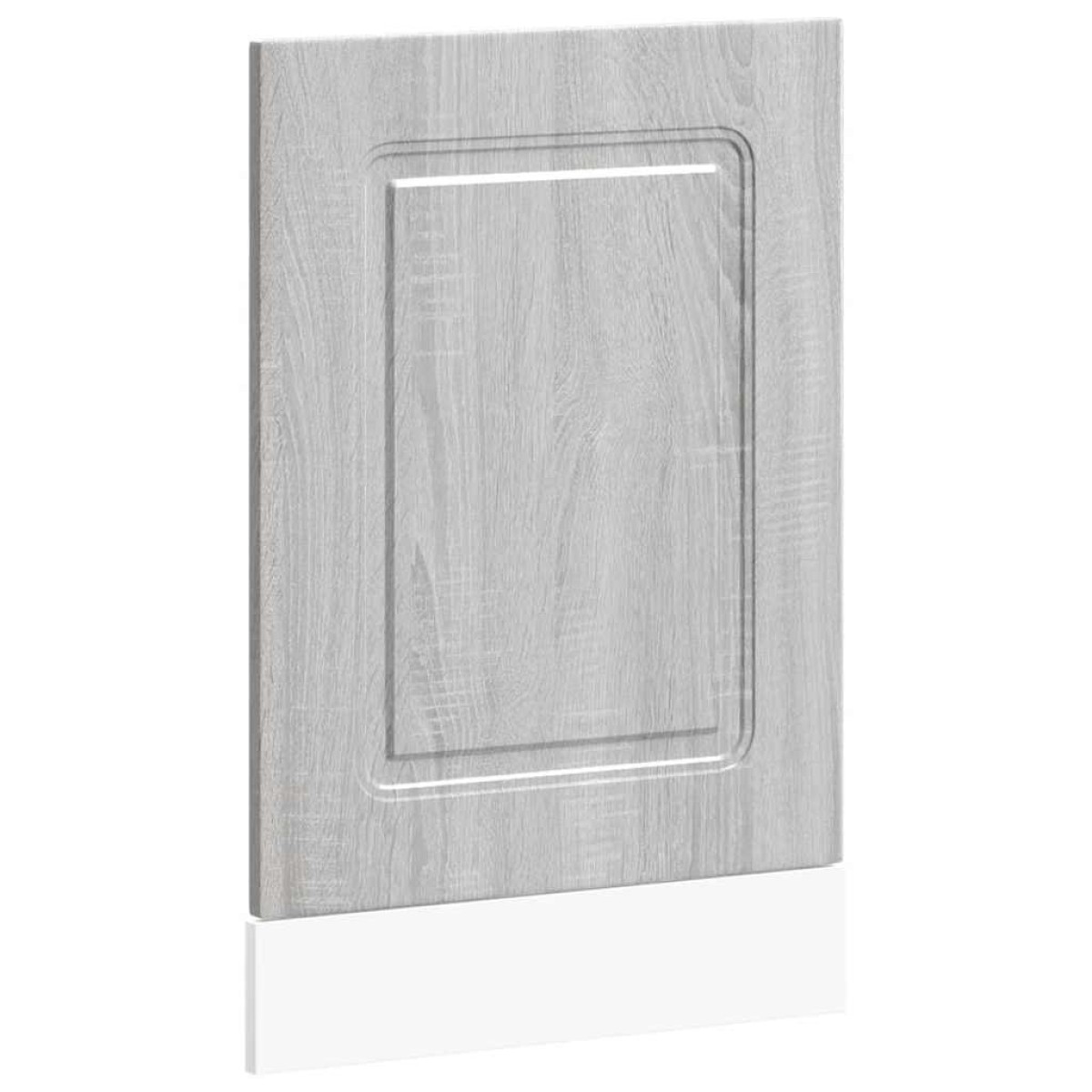vidaXL Πίνακας πλυντηρίου πιάτων Kalmar Γκρι Sonoma 45x1,5x57 εκ.