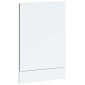 vidaXL Πίνακας πλυντηρίου πιάτων Kalmar Γκρι Sonoma 45x1,5x57 εκ.