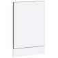 vidaXL Πίνακας πλυντηρίου πιάτων Kalmar Καφέ Δρυς 45x1,5x57 εκ.