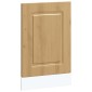 vidaXL Πίνακας πλυντηρίου πιάτων Kalmar Artisan Δρυς 45x1,5x57 εκ.