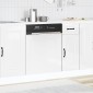 vidaXL Πίνακας πλυντηρίου πιάτων Kalmar Γυαλιστερό Λευκό 60x1,5x57εκ.