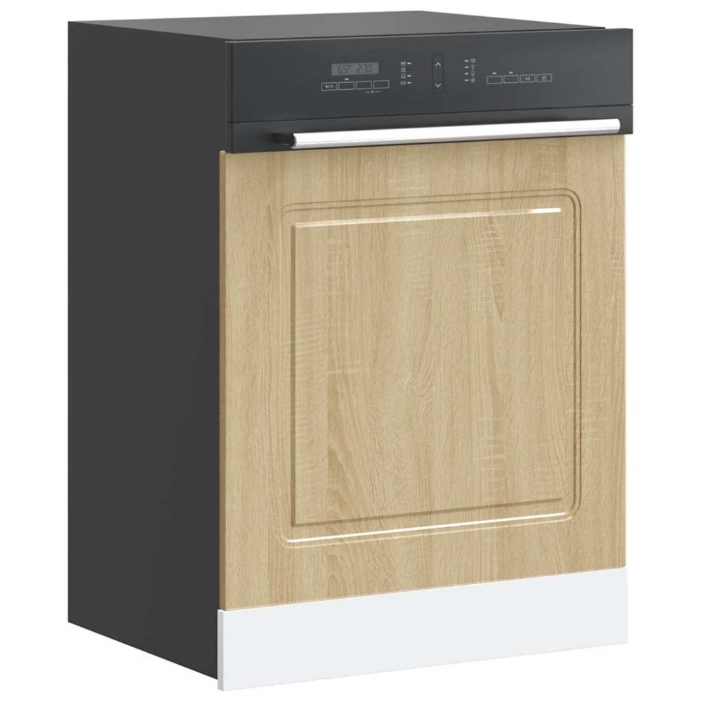 vidaXL Πίνακας πλυντηρίου πιάτων Porto Δρυς Sonoma 45x1,5x57 εκ.