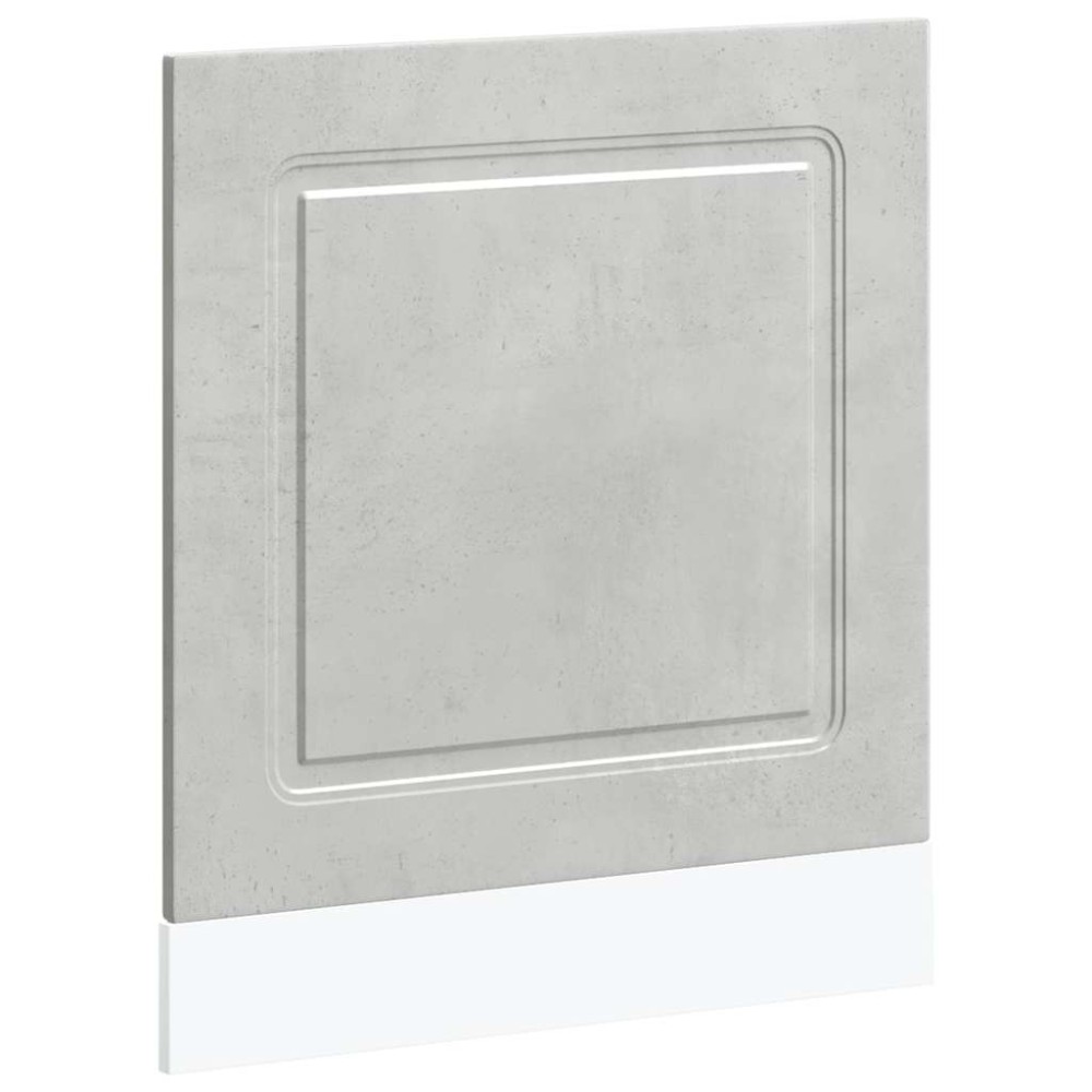 vidaXL Πίνακας πλυντηρίου πιάτων Kalmar Concrete Grey 60x1,5x57 εκ.
