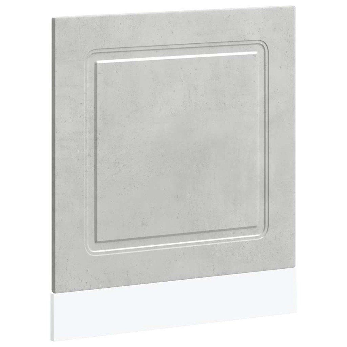 vidaXL Πίνακας πλυντηρίου πιάτων Kalmar Concrete Grey 60x1,5x57 εκ.