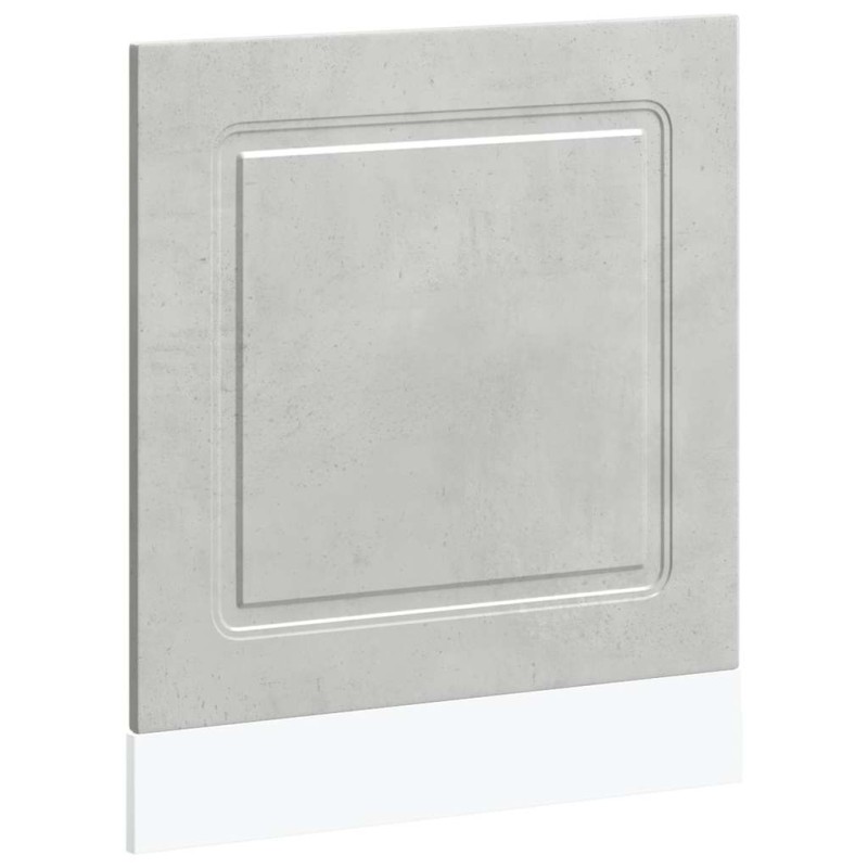 vidaXL Πίνακας πλυντηρίου πιάτων Kalmar Concrete Grey 60x1,5x57 εκ.