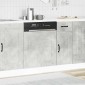 vidaXL Πίνακας πλυντηρίου πιάτων Kalmar Concrete Grey 60x1,5x57 εκ.