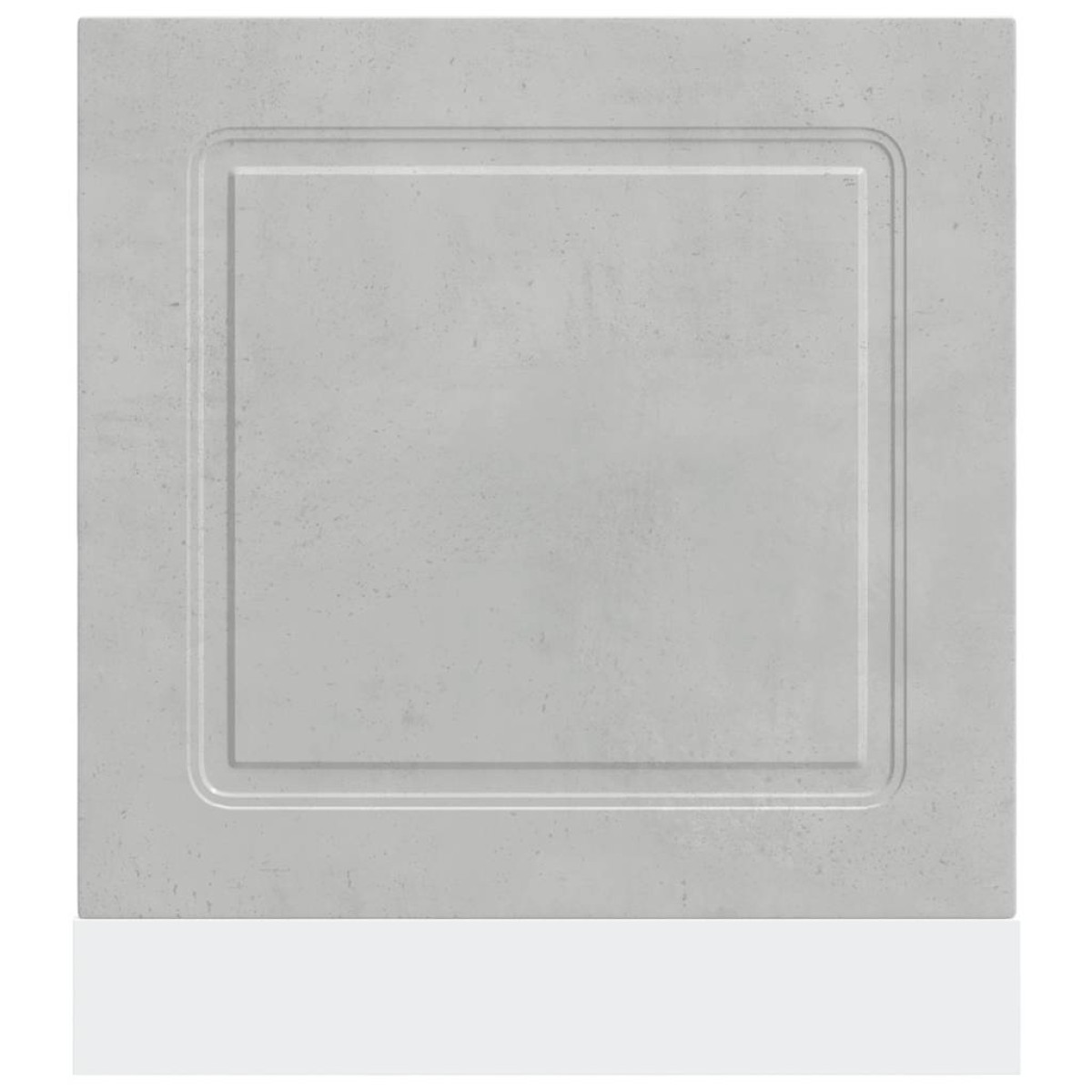 vidaXL Πίνακας πλυντηρίου πιάτων Kalmar Concrete Grey 60x1,5x57 εκ.