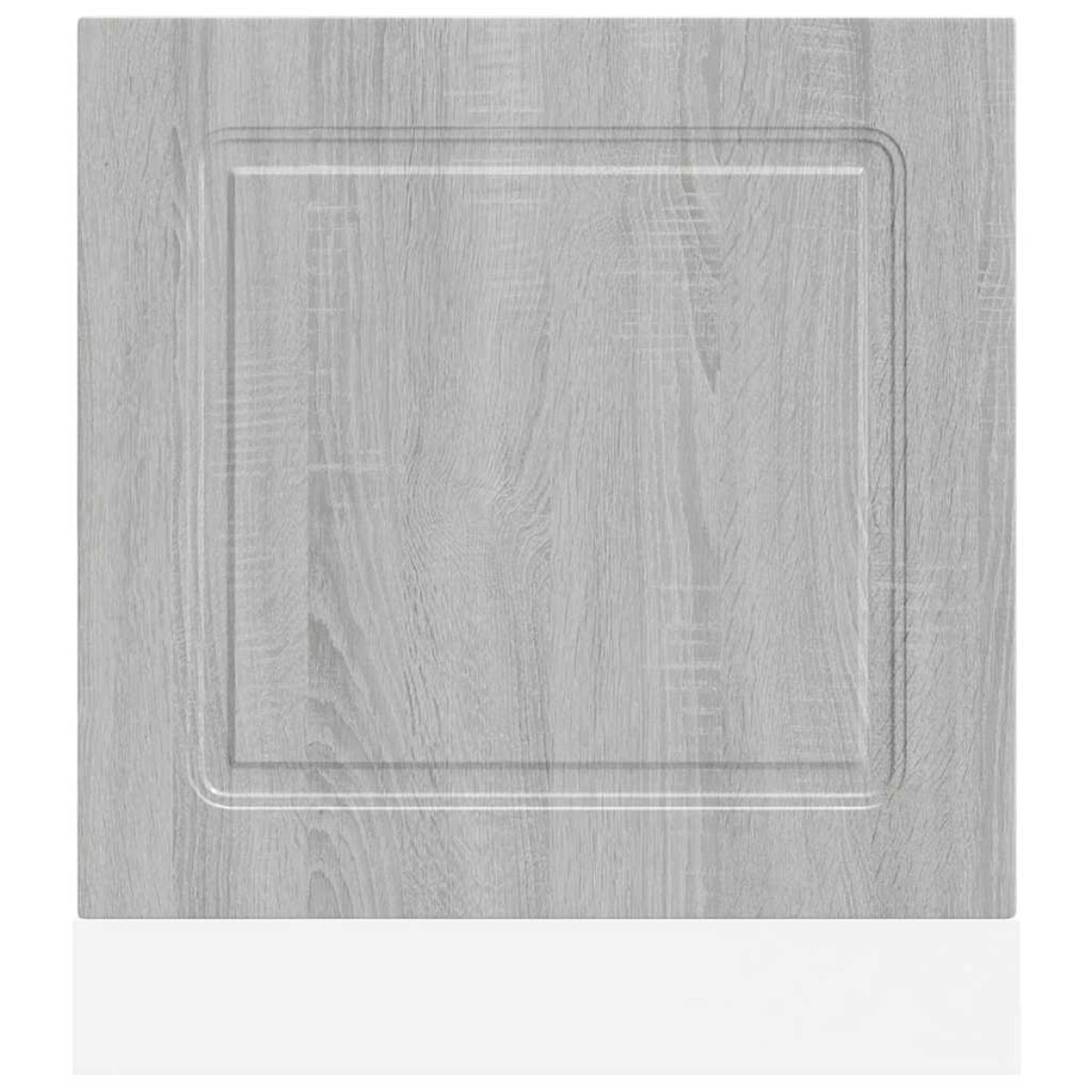 vidaXL Πίνακας πλυντηρίου πιάτων Kalmar Γκρι Sonoma 60x1,5x57 εκ.