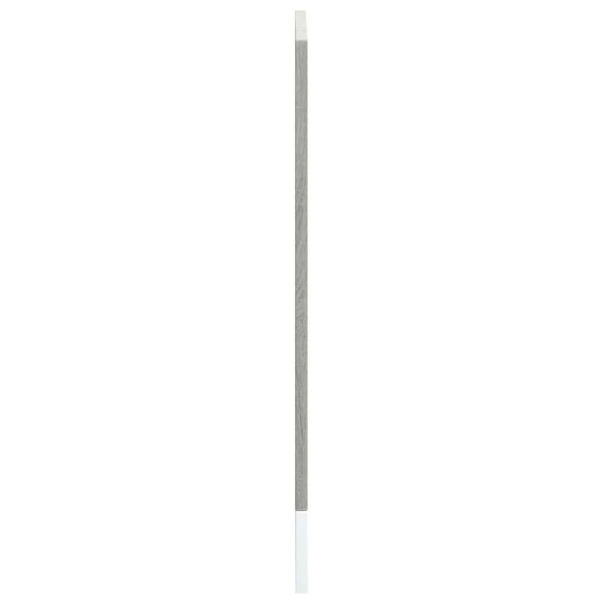 vidaXL Πίνακας πλυντηρίου πιάτων Kalmar Γκρι Sonoma 60x1,5x57 εκ.