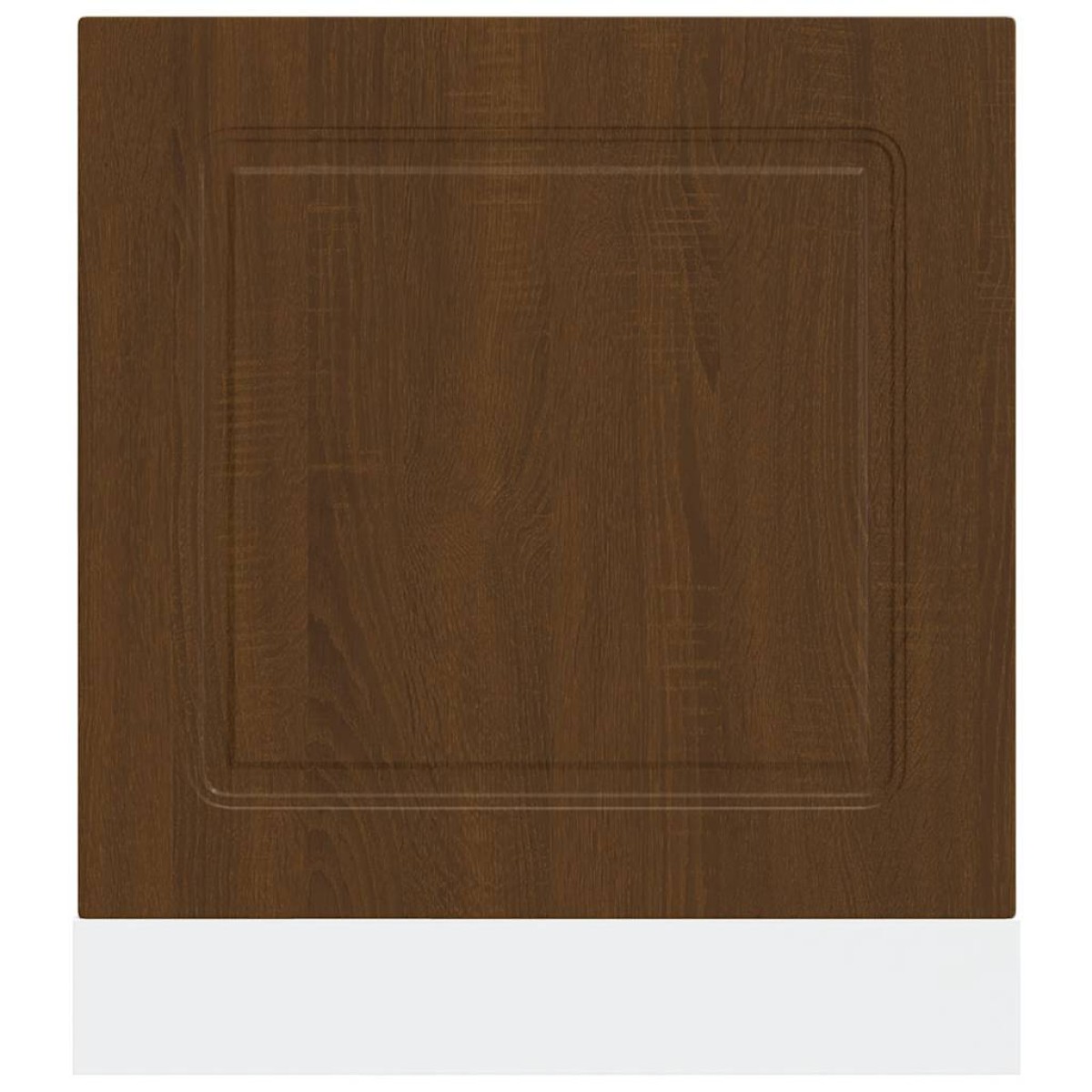 vidaXL Πίνακας πλυντηρίου πιάτων Kalmar Καφέ Δρυς 60x1,5x57 εκ.