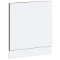 vidaXL Πίνακας πλυντηρίου πιάτων Kalmar Καφέ Δρυς 60x1,5x57 εκ.