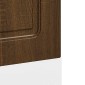 vidaXL Πίνακας πλυντηρίου πιάτων Kalmar Καφέ Δρυς 60x1,5x57 εκ.