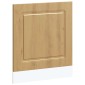 vidaXL Πίνακας πλυντηρίου πιάτων Kalmar Artisan Δρυς 60x1,5x57 εκ.