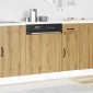 vidaXL Πίνακας πλυντηρίου πιάτων Kalmar Artisan Δρυς 60x1,5x57 εκ.