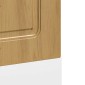 vidaXL Πίνακας πλυντηρίου πιάτων Kalmar Artisan Δρυς 60x1,5x57 εκ.
