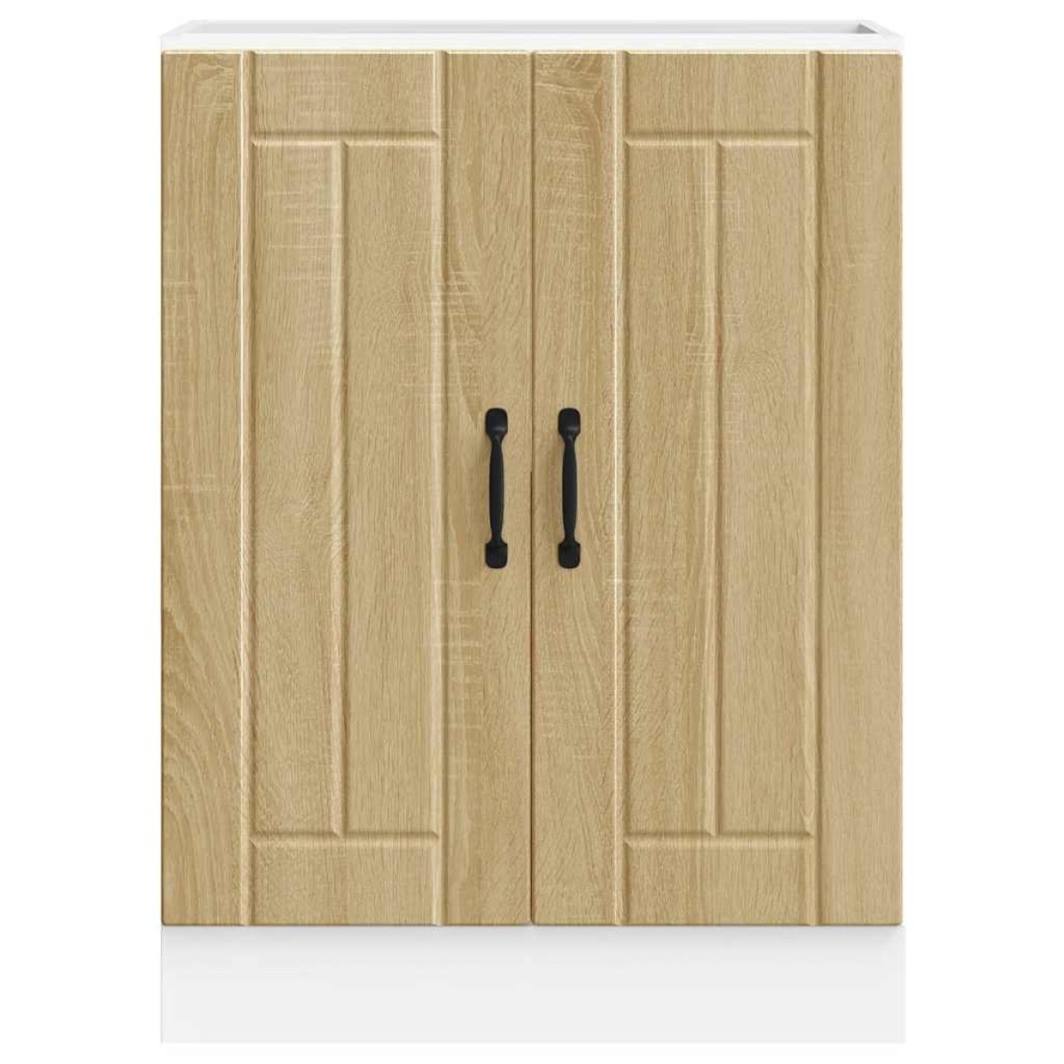 vidaXL Ντουλάπι βάσης νεροχύτη "Lucca" Sonoma Oak Engineered Wood