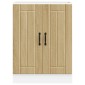 vidaXL Ντουλάπι βάσης νεροχύτη "Lucca" Sonoma Oak Engineered Wood