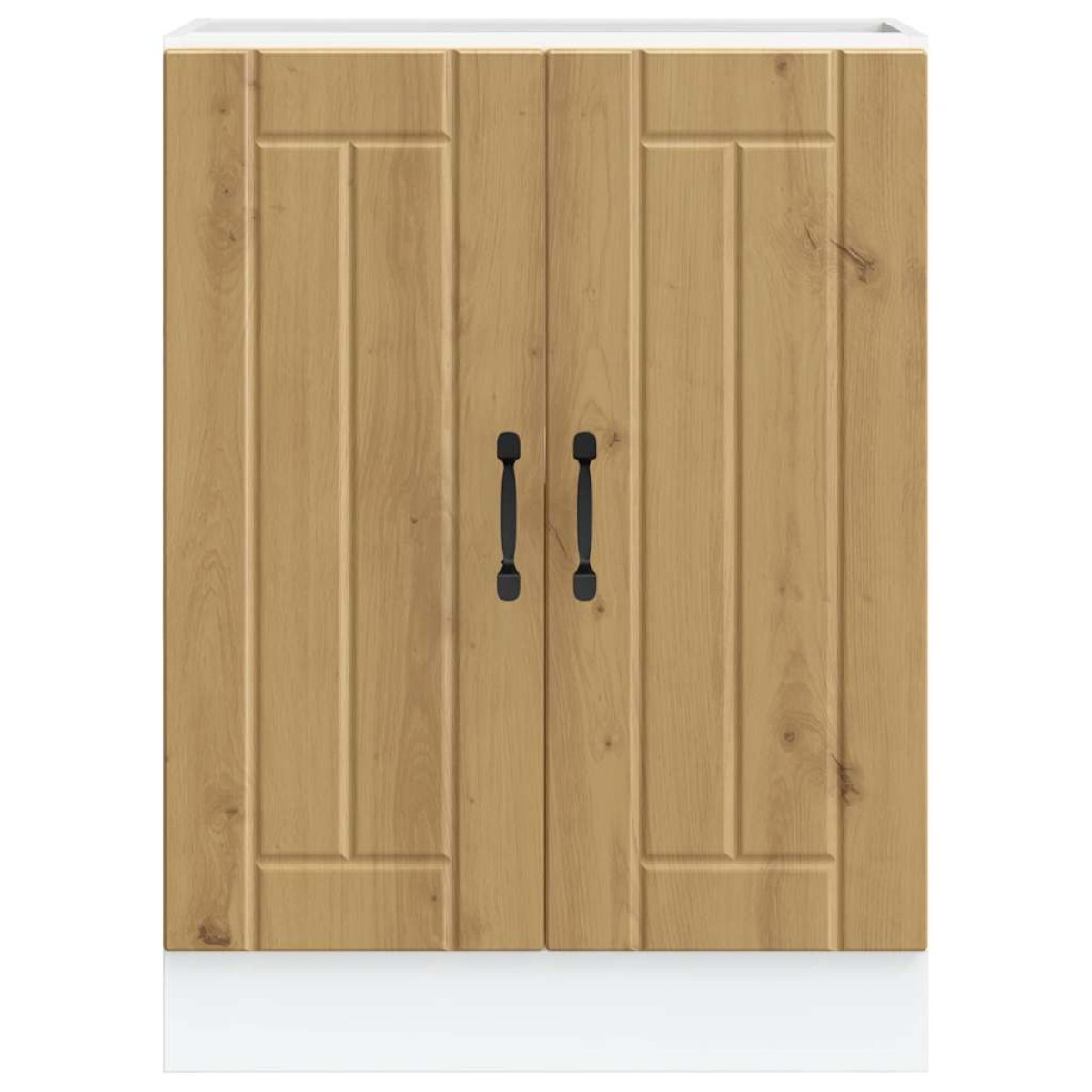 vidaXL Ντουλάπι βάσης νεροχύτη "Lucca" Artisan Oak Engineered Wood