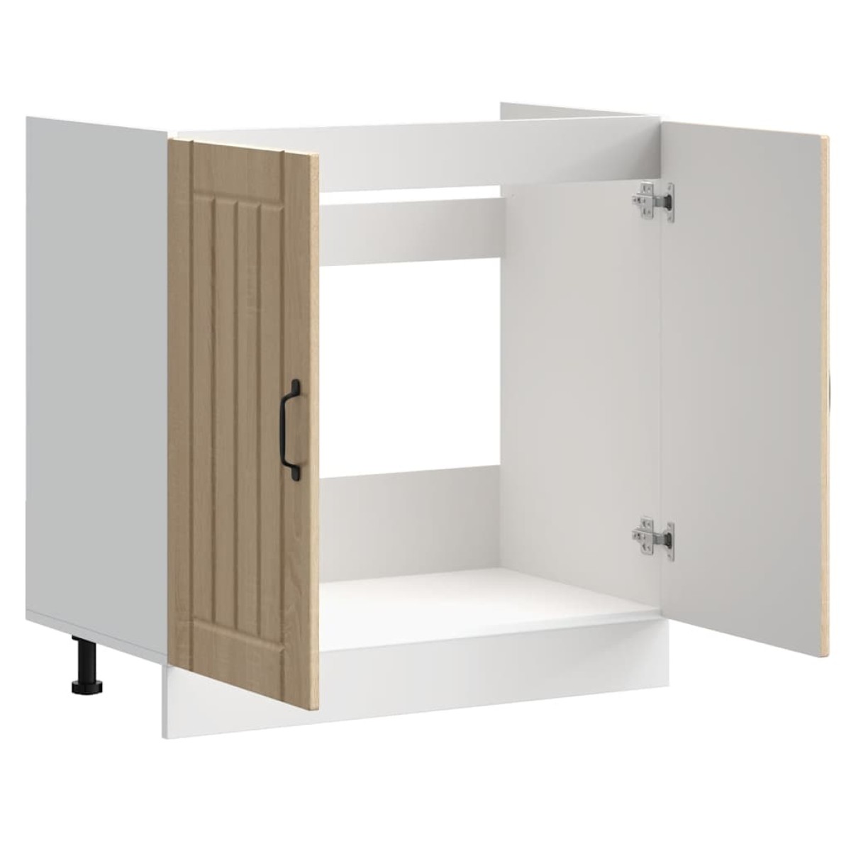 vidaXL Ντουλάπι βάσης νεροχύτη "Lucca" Sonoma Oak Engineered Wood