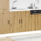 vidaXL Ντουλάπι βάσης νεροχύτη "Lucca" Artisan Oak Engineered Wood
