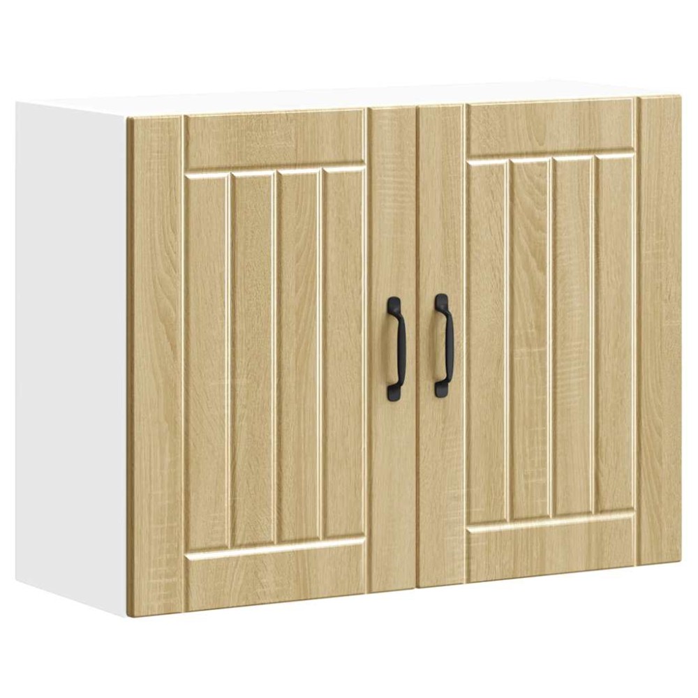 vidaXL ντουλάπι τοίχου κουζίνας "Lucca" Sonoma Oak Engineered Wood