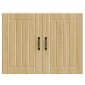 vidaXL ντουλάπι τοίχου κουζίνας "Lucca" Sonoma Oak Engineered Wood