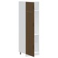 vidaXL Ντουλάπι κουζίνας "Lucca" Καφέ δρυς καπλαμά Ξύλο