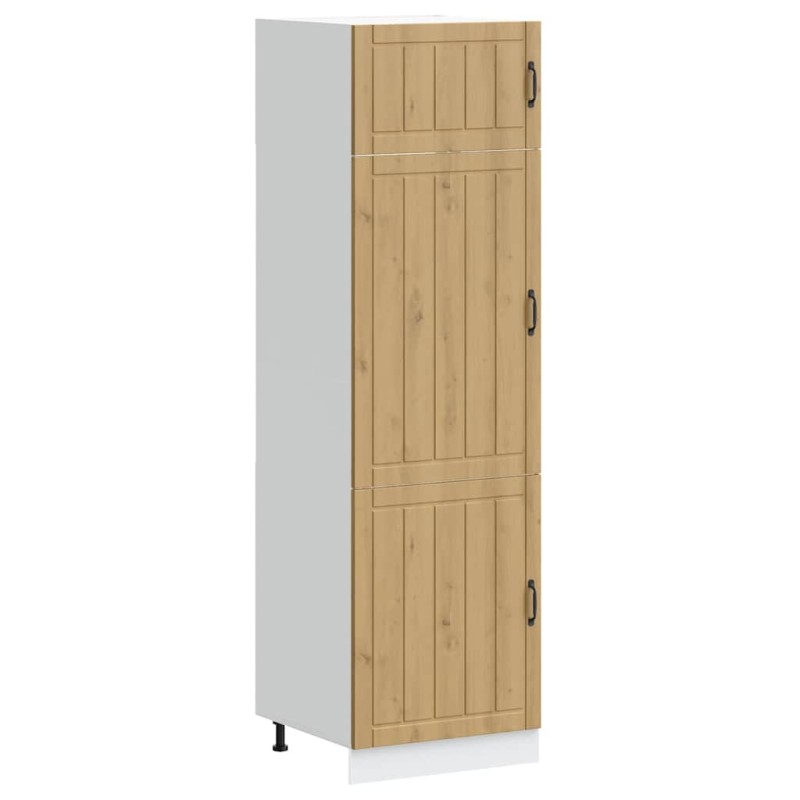vidaXL Ντουλάπι κουζίνας "Lucca" Artisan Oak Engineered Wood