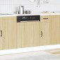 vidaXL Πλυντήριο πιάτων Πίνακας Lucca Sonoma Δρυς από Επεξεργασμένο Ξύλο