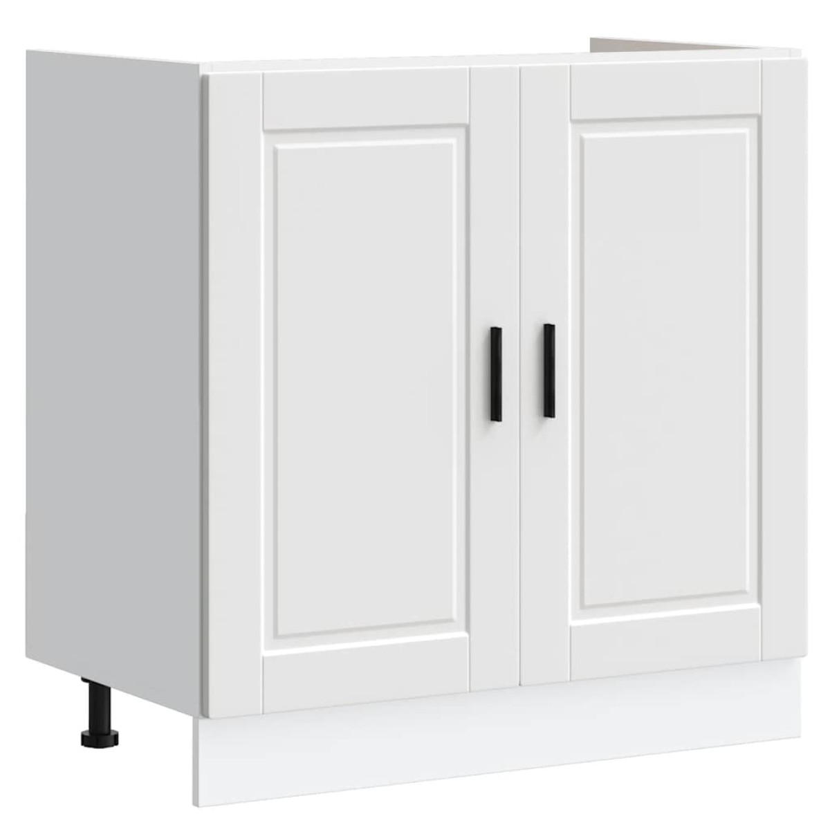 vidaXL Ντουλάπι βάσης νεροχύτη Porto Λευκό 80x46x81,5 cm