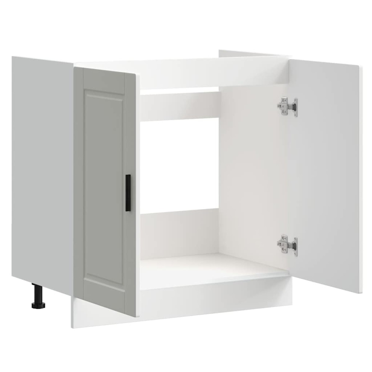 vidaXL Ντουλάπι βάσης νεροχύτη Porto Λευκό 80x46x81,5 cm
