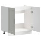 vidaXL Ντουλάπι βάσης νεροχύτη Porto Λευκό 80x46x81,5 cm