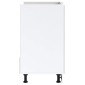 vidaXL Ντουλάπι βάσης νεροχύτη Porto Λευκό 80x46x81,5 cm