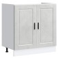 vidaXL Ντουλάπι βάσης νεροχύτη Porto Γκρι μπετόν 80x46x81,5 cm