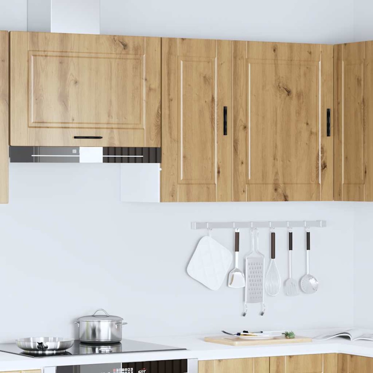 vidaXL ντουλάπι τοίχου κουζίνας "Porto" Artisan Oak Engineered Wood