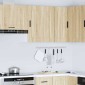 vidaXL ντουλάπι τοίχου κουζίνας "Porto" Sonoma Oak Engineered Wood
