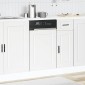 vidaXL Πίνακας πλυντηρίου πιάτων Porto Λευκό 45x1,5x57 εκ.