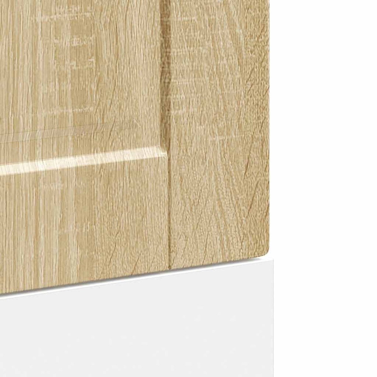 vidaXL Πίνακας πλυντηρίου πιάτων Porto Δρυς Sonoma 45x1,5x57 εκ.