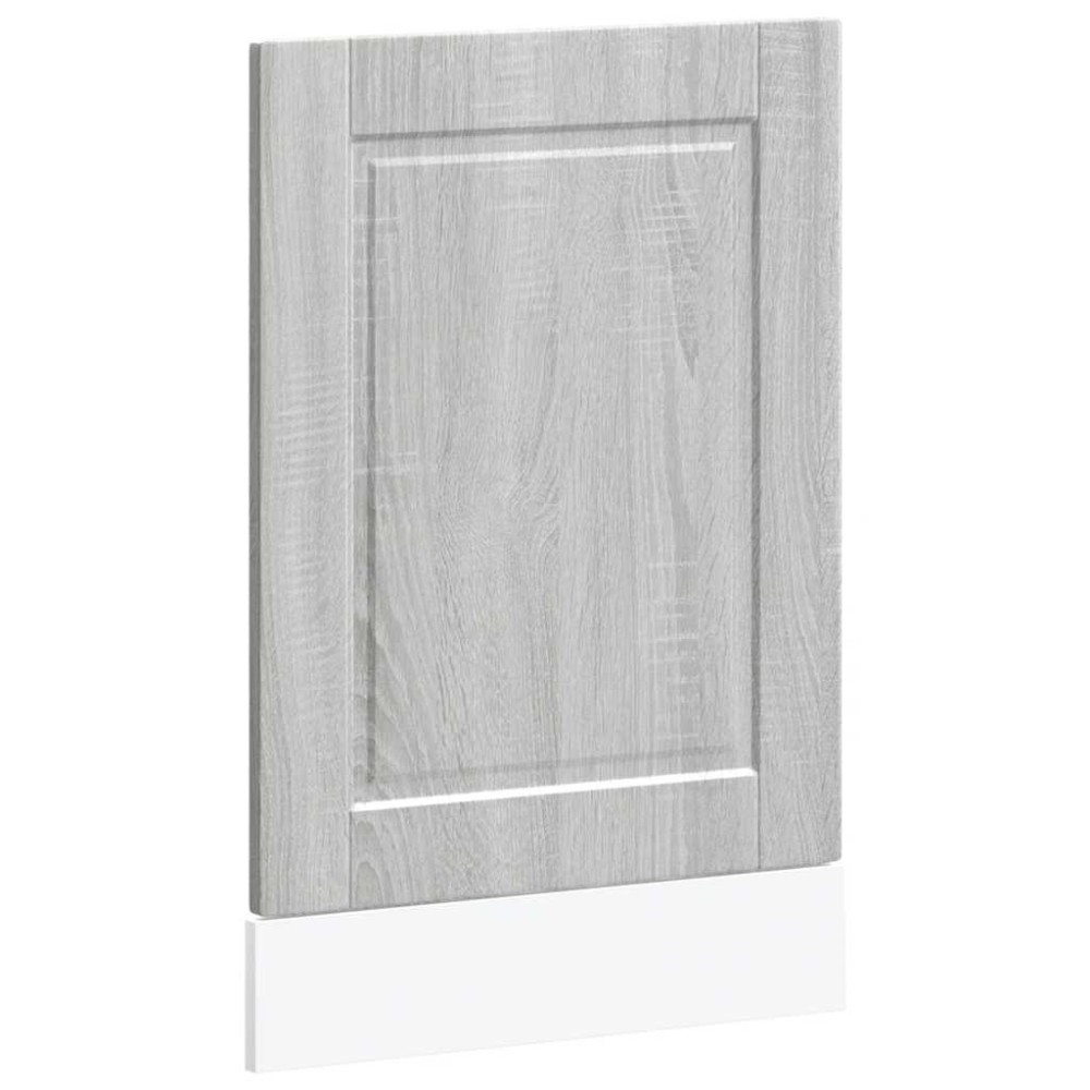 vidaXL Πίνακας πλυντηρίου πιάτων Porto Γκρι sonoma 45x1,5x57 εκ.