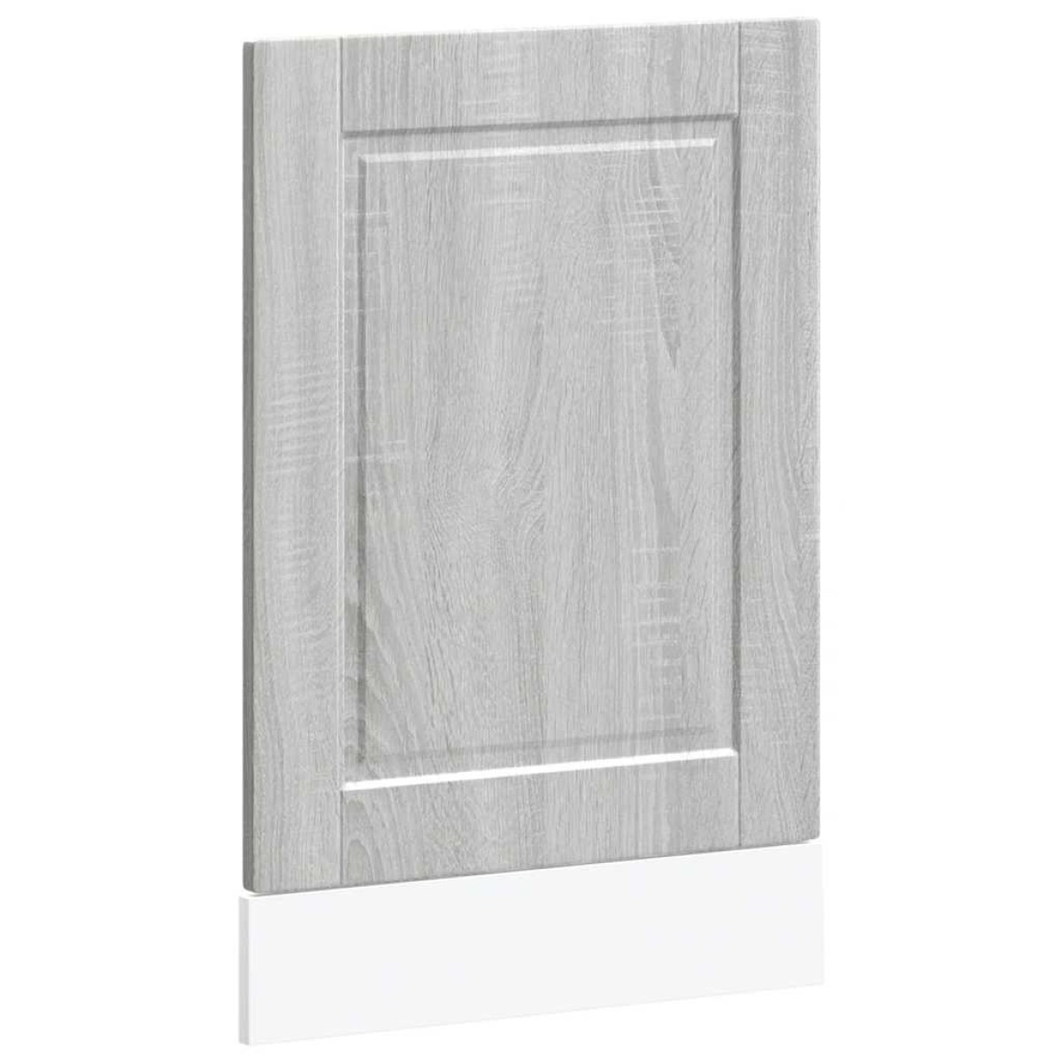 vidaXL Πίνακας πλυντηρίου πιάτων Porto Γκρι sonoma 45x1,5x57 εκ.