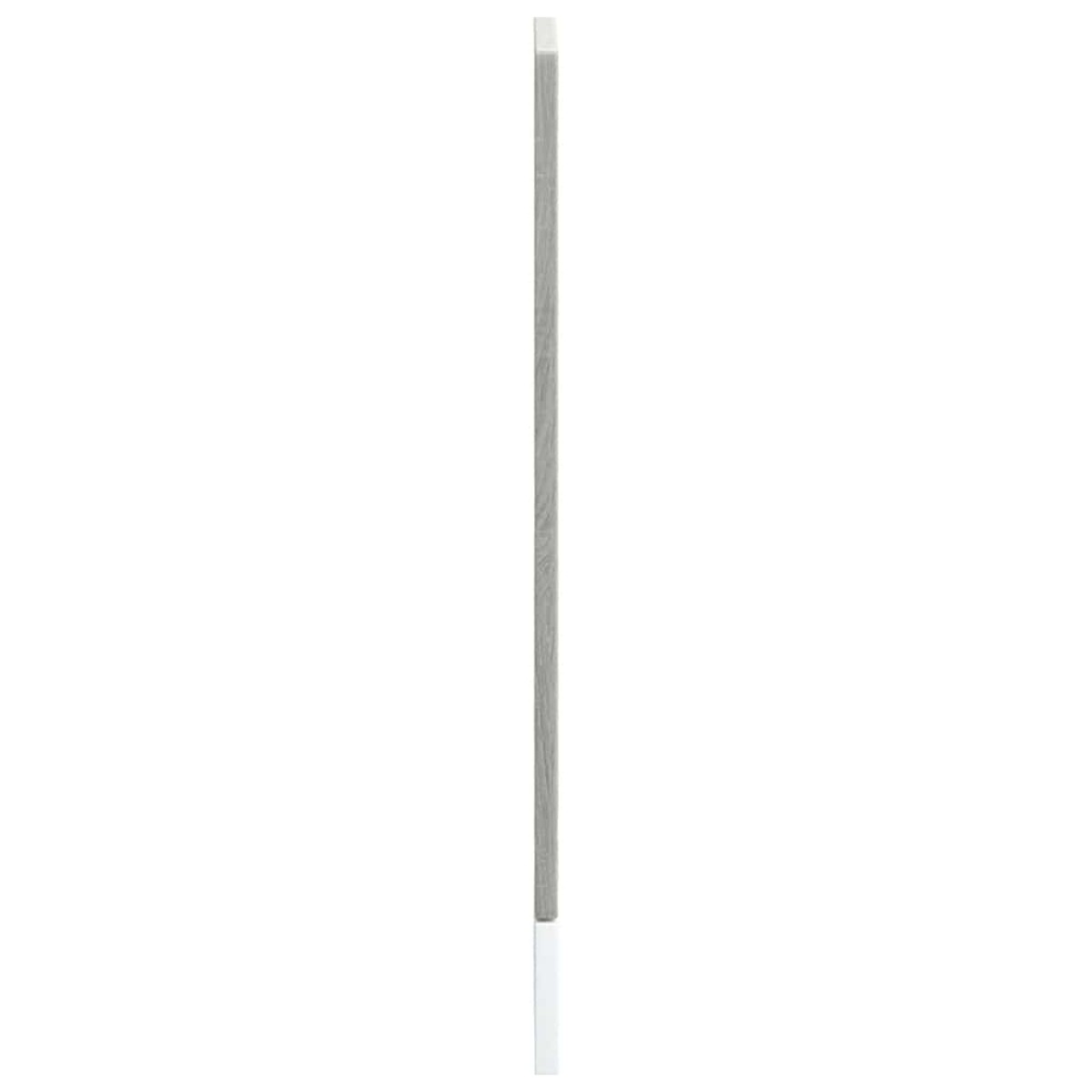 vidaXL Πίνακας πλυντηρίου πιάτων Porto Γκρι sonoma 45x1,5x57 εκ.